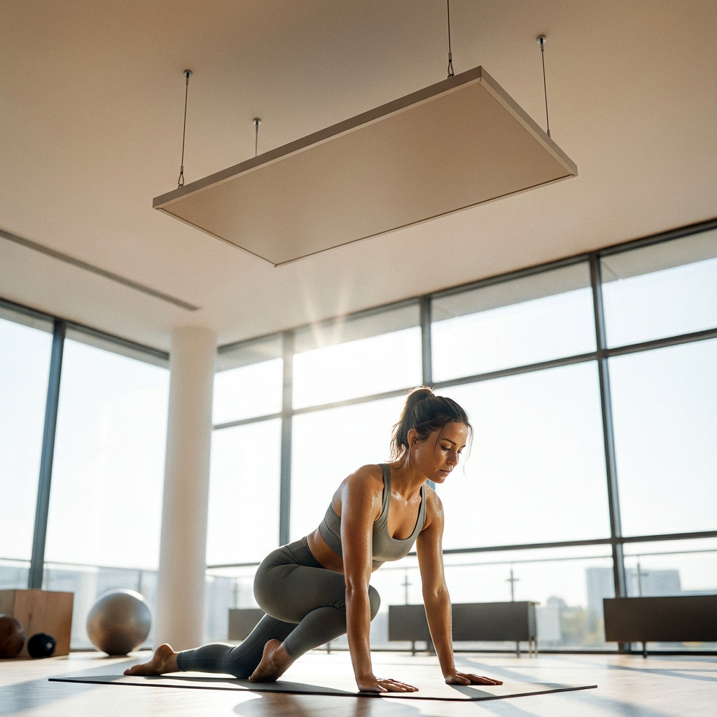 SUNNYHEAT Infrarotheizungen sind optimal für Hot Yoga und Hot Pilates